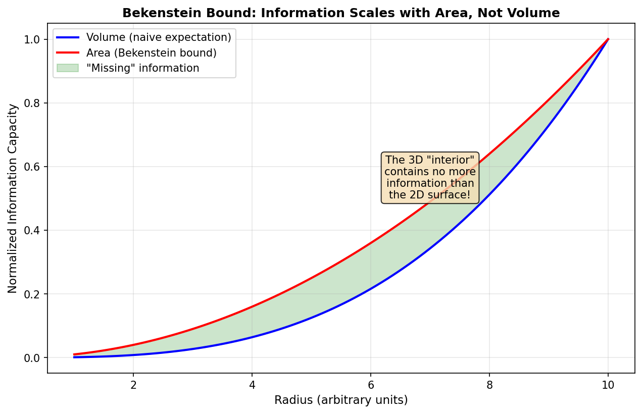 Bekenstein Bound Visualization